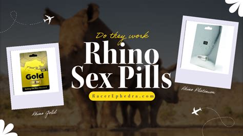 do rhino sex pills work